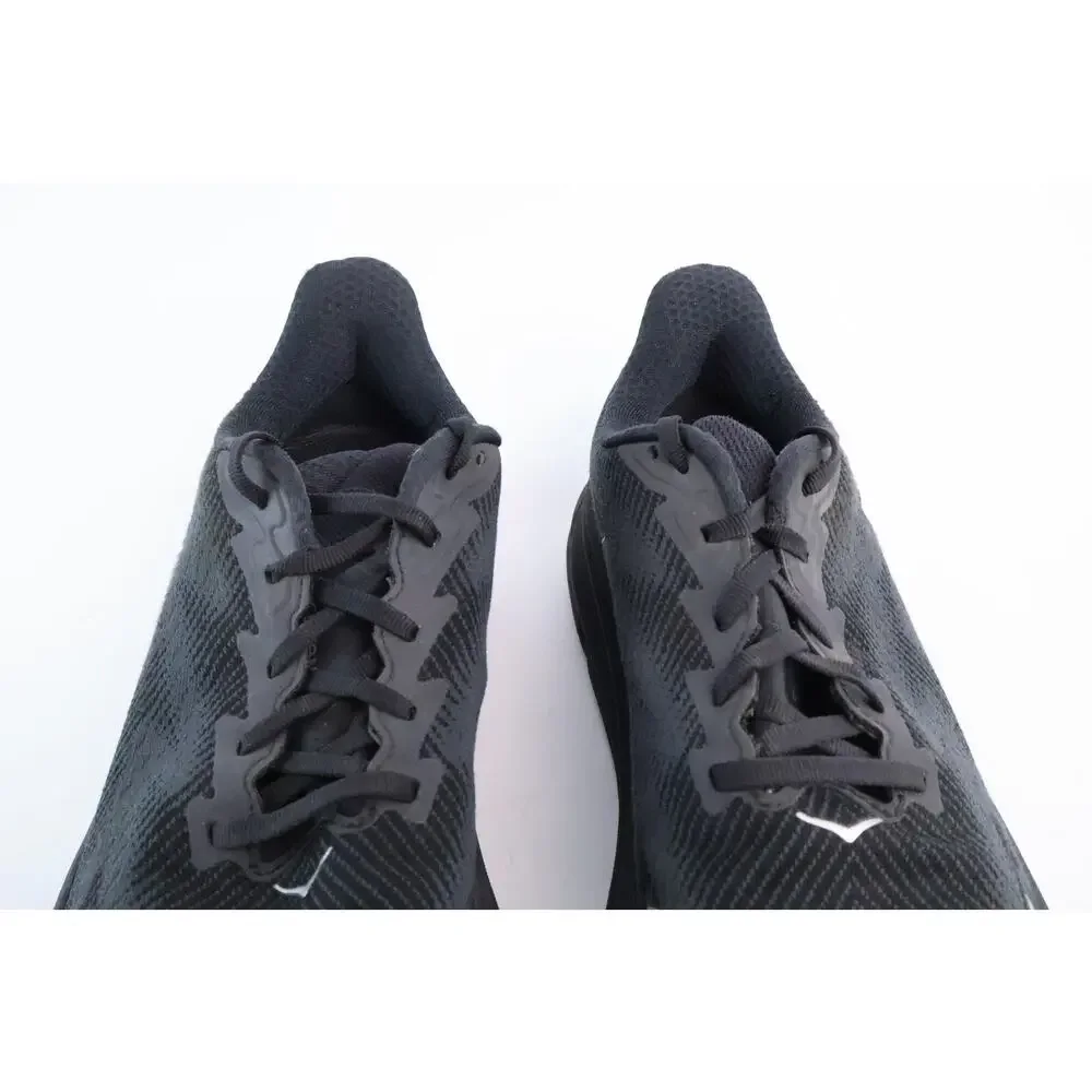 Hoka One One Clifton 9 GTX Black Gore-Tex Running Shoes Men’s Size 10.5 D #118